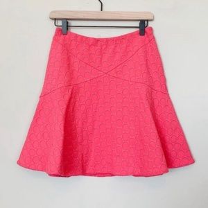 Marc by MarcJacobs pink dot texture scuba skirt